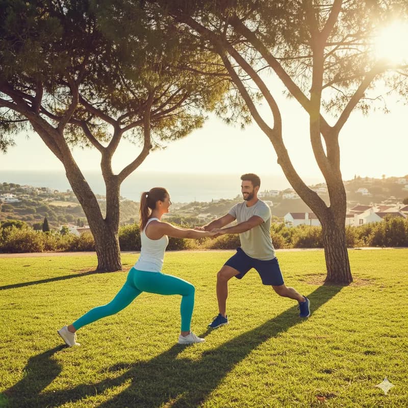 Sessão de boxe no ginásio