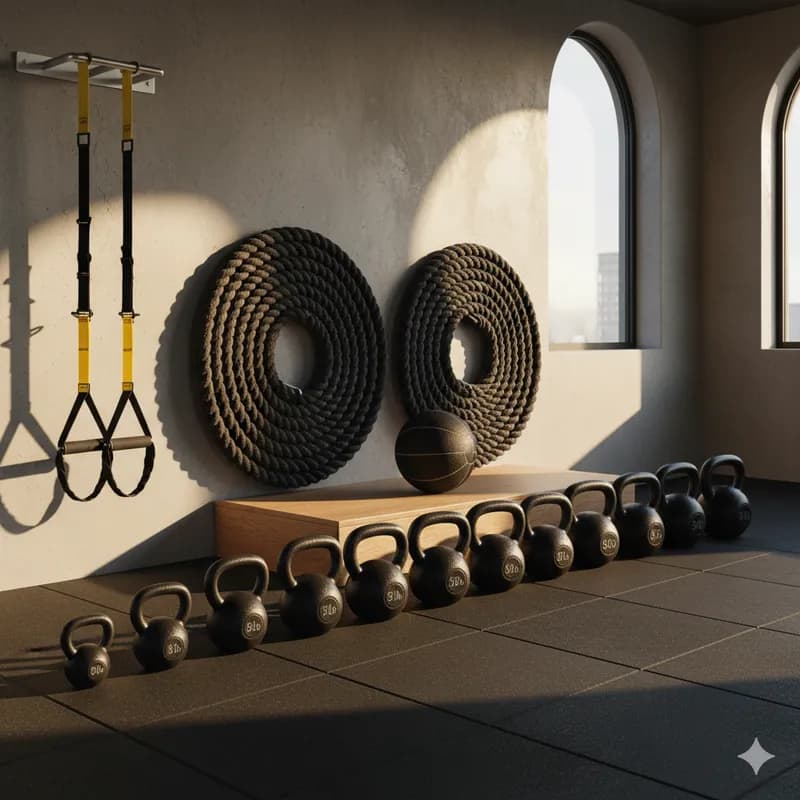 Circuit training equipment
